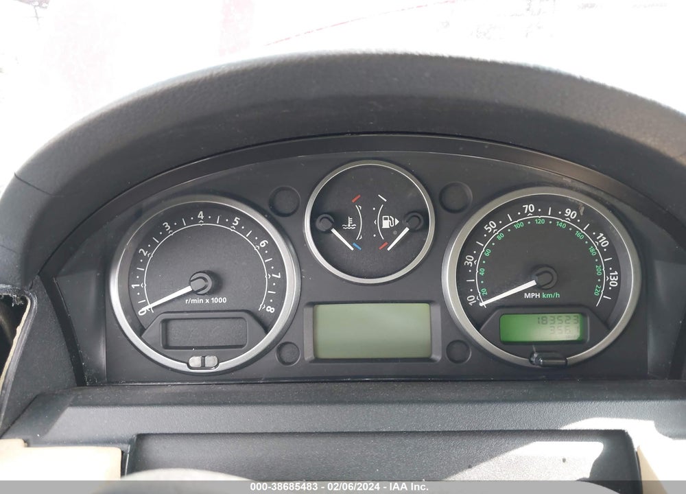 2006 LAND ROVER LR3 V8 SE VIN: SALAE25466A376856