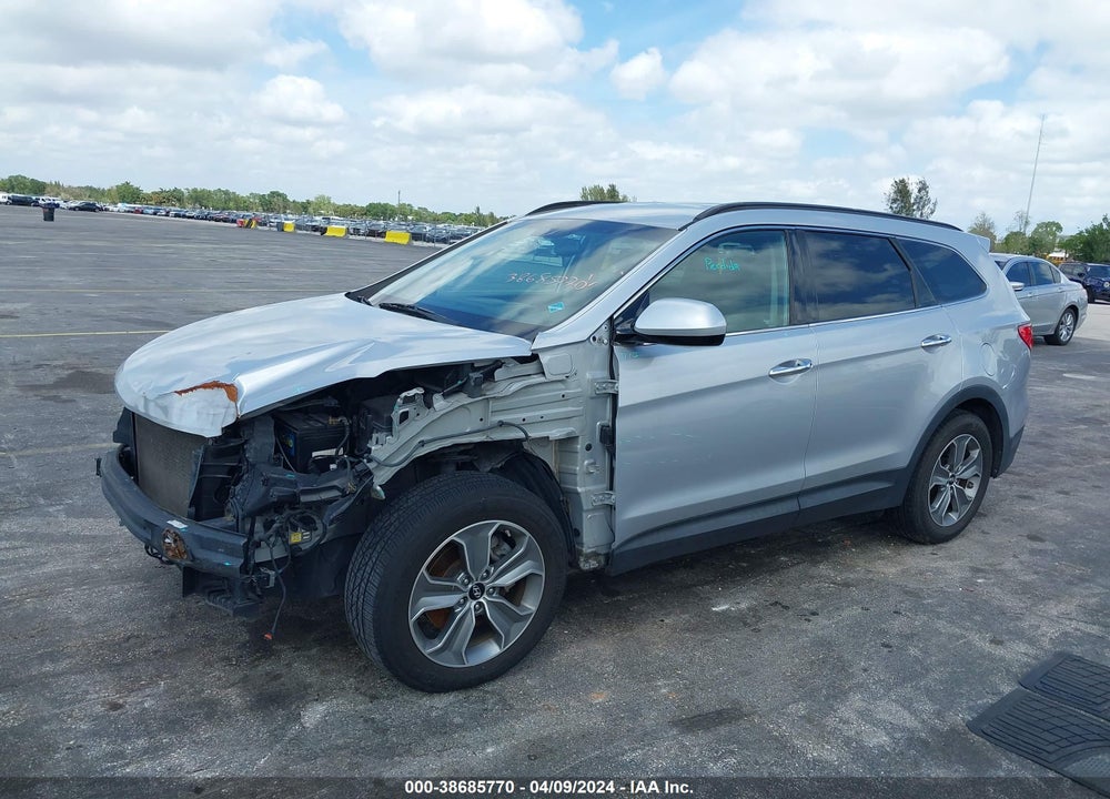 2016 HYUNDAI SANTA FE SE VIN: KM8SM4HF3GU147098