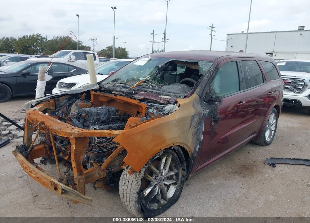 2021 DODGE DURANGO R/T RWD VIN: 1C4SDHCT8MC659739