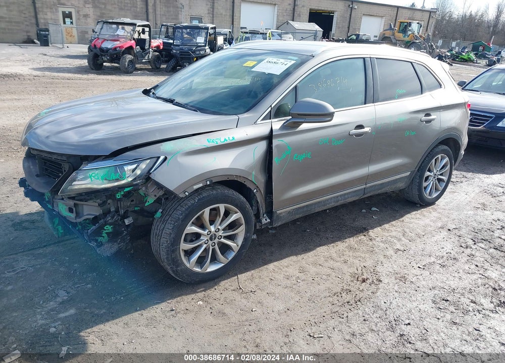 2016 LINCOLN MKC SELECT VIN: 5LMCJ2D91GUJ18276