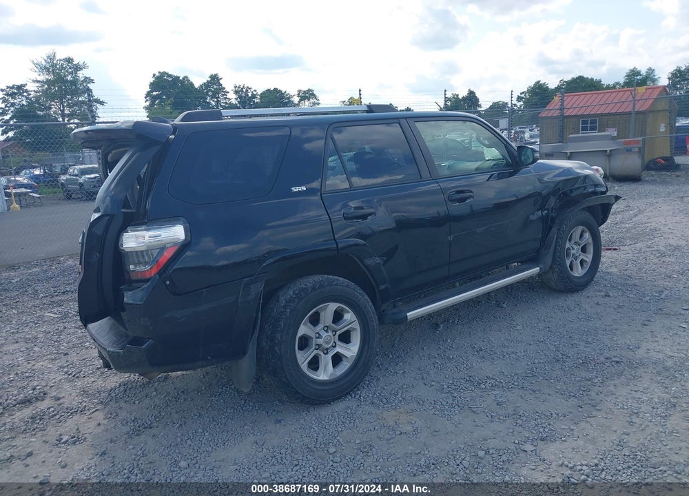 2019 TOYOTA 4RUNNER SR5 PREMIUM VIN: JTEBU5JR5K5639662