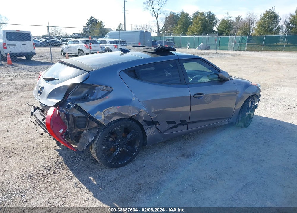2016 HYUNDAI VELOSTER VIN: KMHTC6AD6GU253301