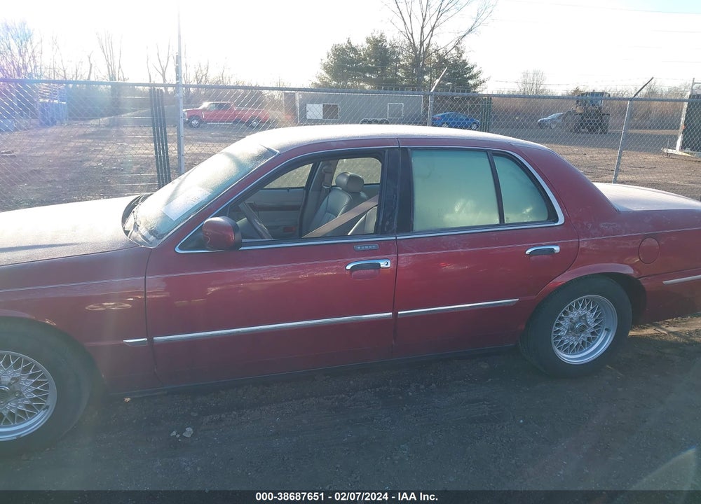 2002 MERCURY GRAND MARQUIS LS VIN: 2MEFM75W22X653775