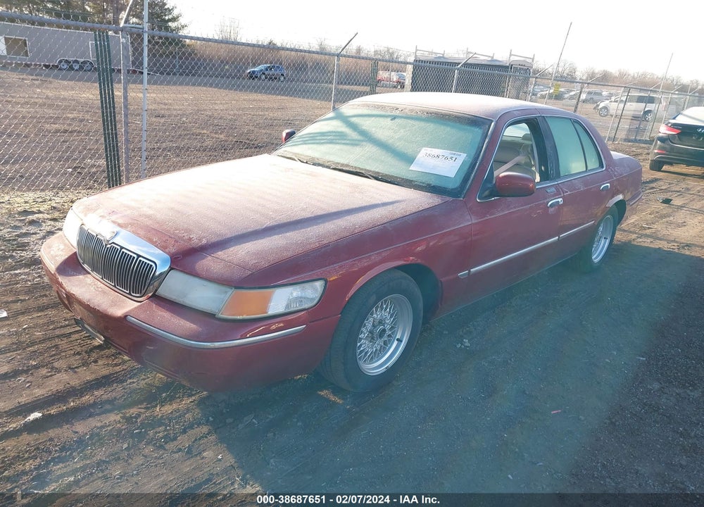 2002 MERCURY GRAND MARQUIS LS VIN: 2MEFM75W22X653775