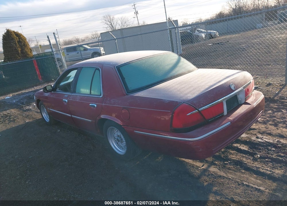 2002 MERCURY GRAND MARQUIS LS VIN: 2MEFM75W22X653775