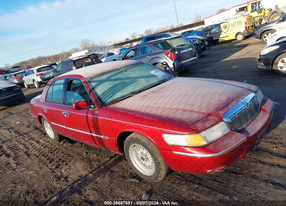 2002 MERCURY GRAND MARQUIS LS VIN: 2MEFM75W22X653775