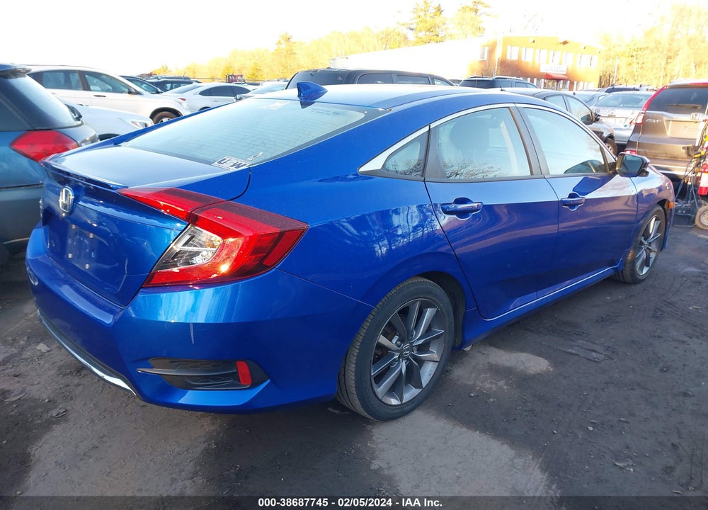 2019 HONDA CIVIC EX-L VIN: 19XFC1F7XKE203256