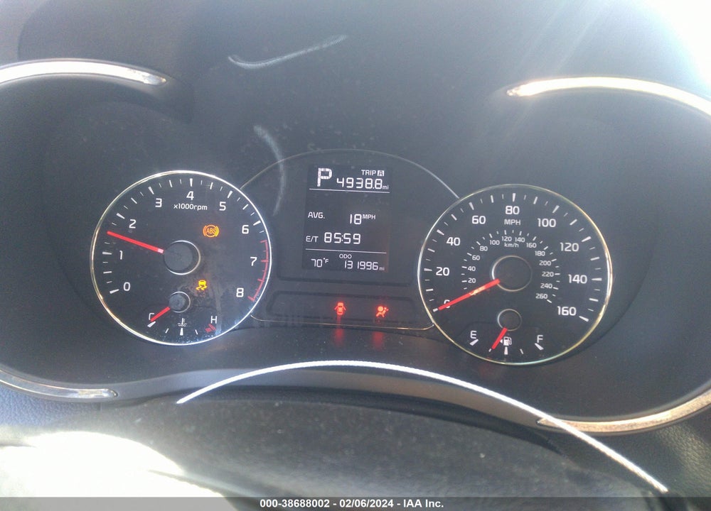 2017 KIA FORTE VIN: 3KPFK4A72HE063305