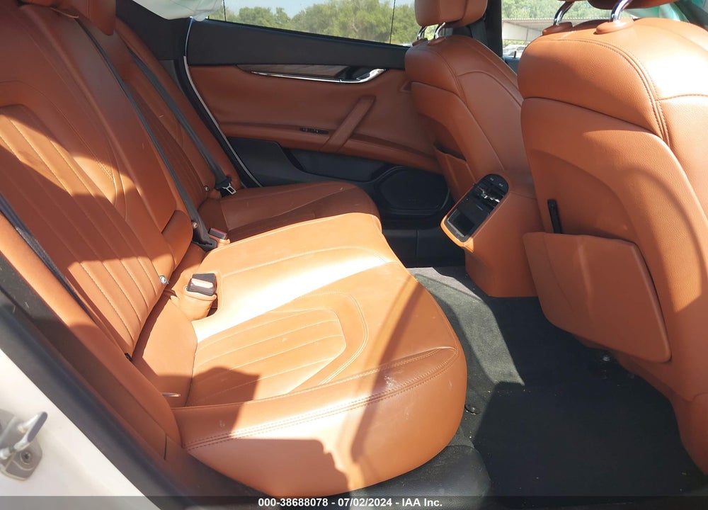 2016 MASERATI QUATTROPORTE S VIN: ZAM56RPA6G1188594