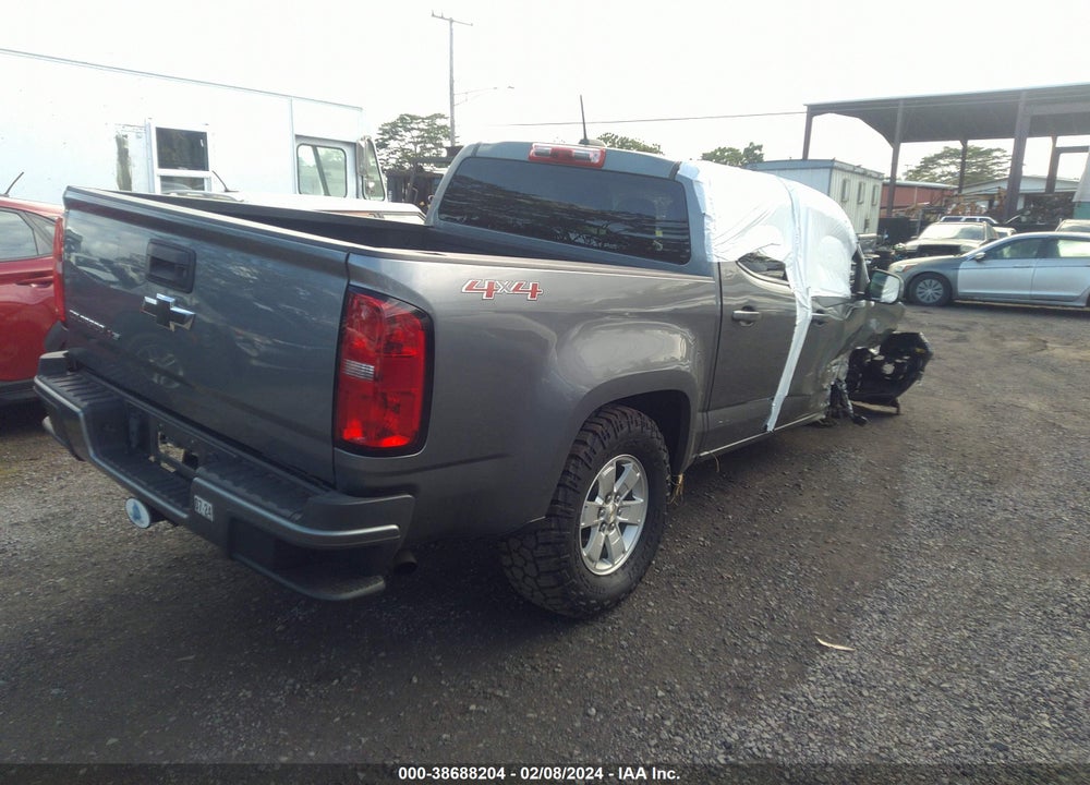 2020 CHEVROLET COLORADO 4WD SHORT BOX WT VIN: 1GCGTBEN7L1233426