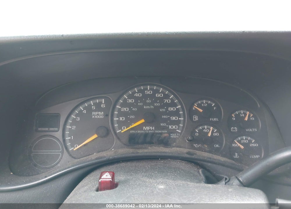 2000 CHEVROLET SILVERADO 1500 LS VIN: 1GCEK19V9YE376277