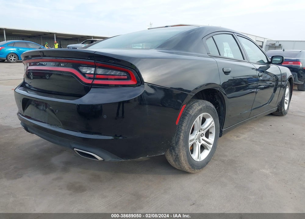 2019 DODGE CHARGER SXT RWD VIN: 2C3CDXBG6KH707787