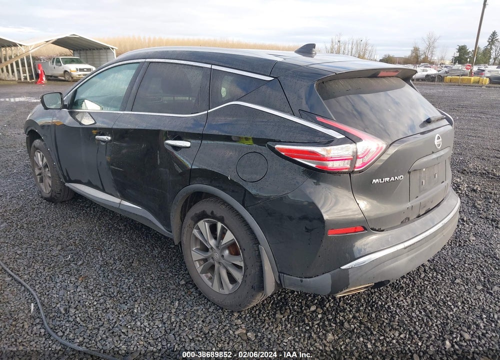 2017 NISSAN MURANO SL VIN: 5N1AZ2MH7HN103545