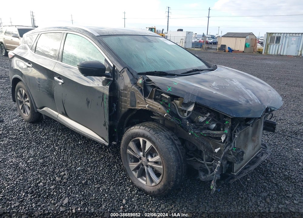2017 NISSAN MURANO SL VIN: 5N1AZ2MH7HN103545