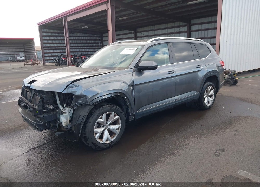 2018 VOLKSWAGEN ATLAS 3.6L V6 SEL VIN: 1V2ER2CA5JC504246