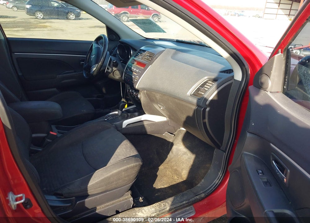 2012 MITSUBISHI OUTLANDER SPORT SE VIN: JA4AP4AUXCZ001000