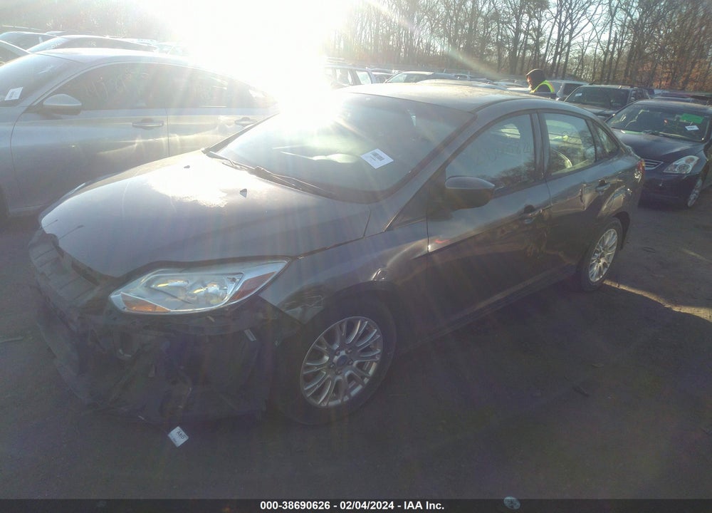 2012 FORD FOCUS SE VIN: 1FAHP3F26CL395397