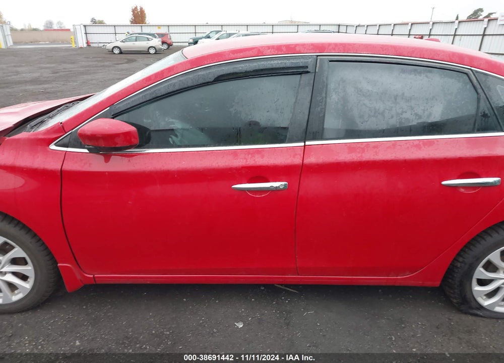 2018 NISSAN SENTRA SV VIN: 3N1AB7AP7JY268556