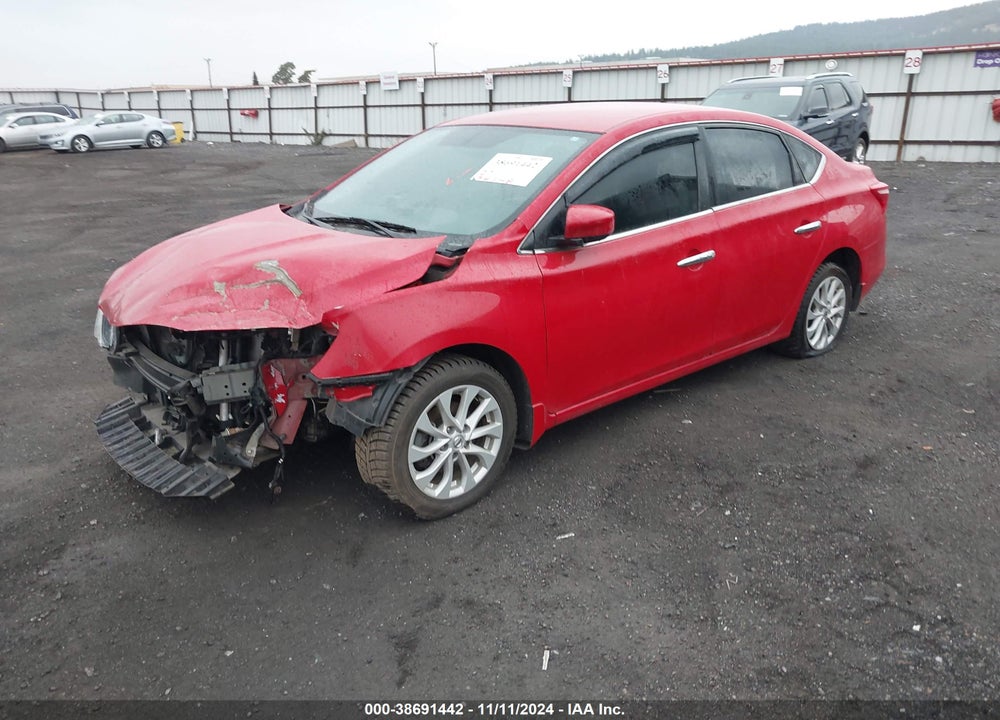 2018 NISSAN SENTRA SV VIN: 3N1AB7AP7JY268556