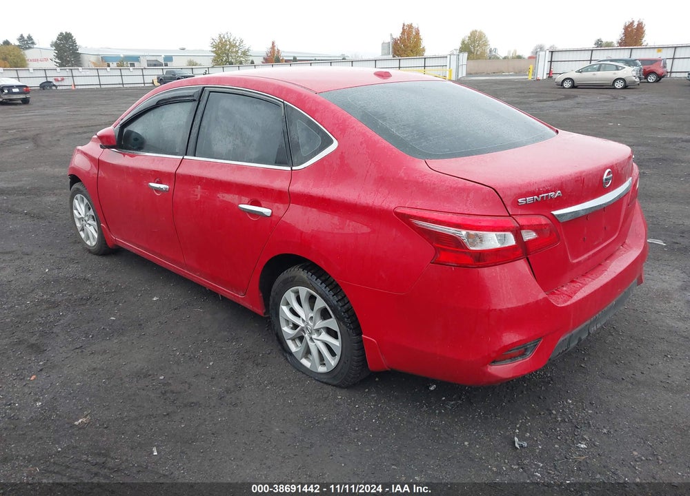 2018 NISSAN SENTRA SV VIN: 3N1AB7AP7JY268556