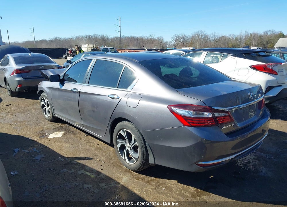 2016 HONDA ACCORD VIN: 1HGCR2F32GA146549