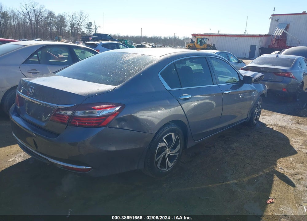 2016 HONDA ACCORD VIN: 1HGCR2F32GA146549