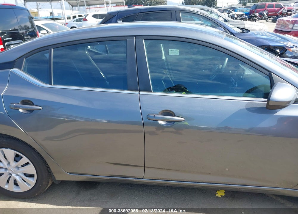 2023 NISSAN SENTRA S XTRONIC CVT VIN: 3N1AB8BVXPY295763
