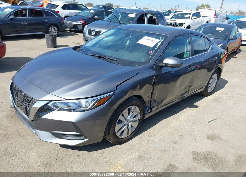 2023 NISSAN SENTRA S XTRONIC CVT VIN: 3N1AB8BVXPY295763