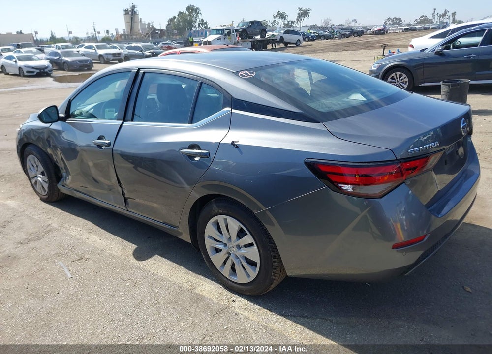 2023 NISSAN SENTRA S XTRONIC CVT VIN: 3N1AB8BVXPY295763