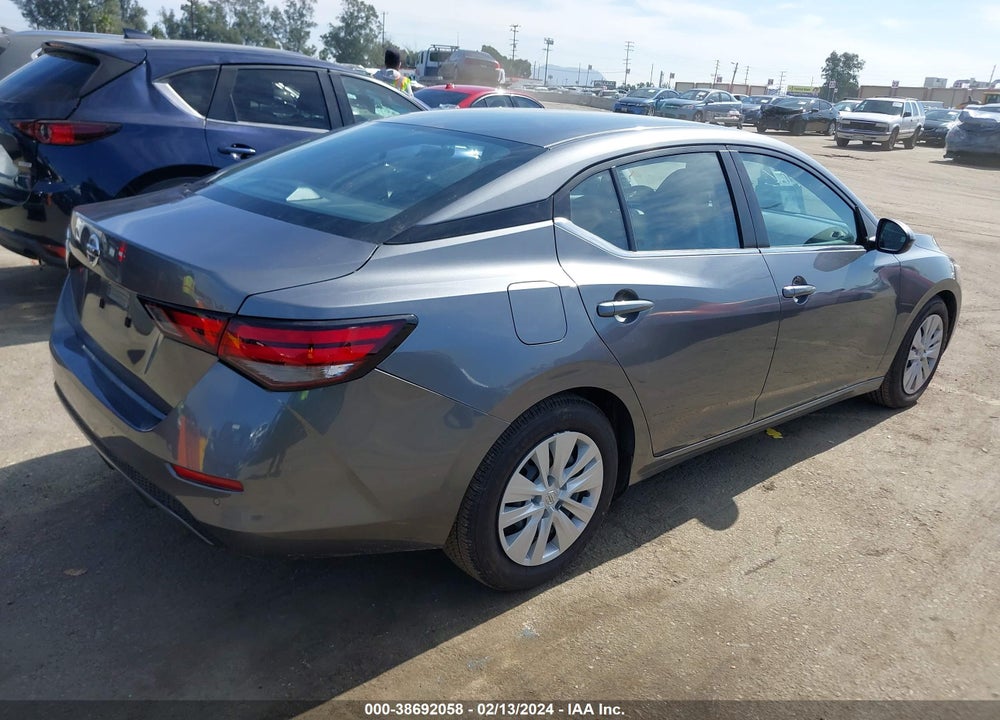 2023 NISSAN SENTRA S XTRONIC CVT VIN: 3N1AB8BVXPY295763