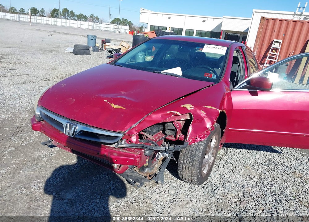 2007 HONDA ACCORD 2.4 EX VIN: 1HGCM56867A109192
