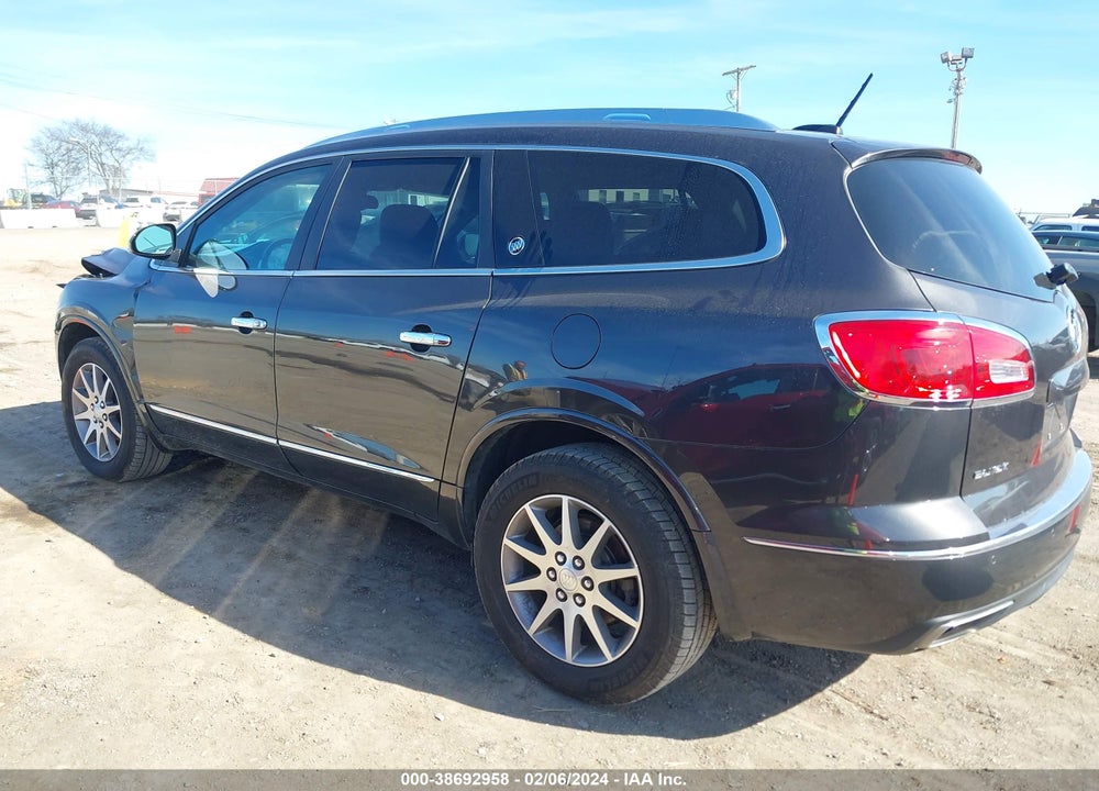 2017 BUICK ENCLAVE LEATHER VIN: 5GAKRBKD7HJ317324