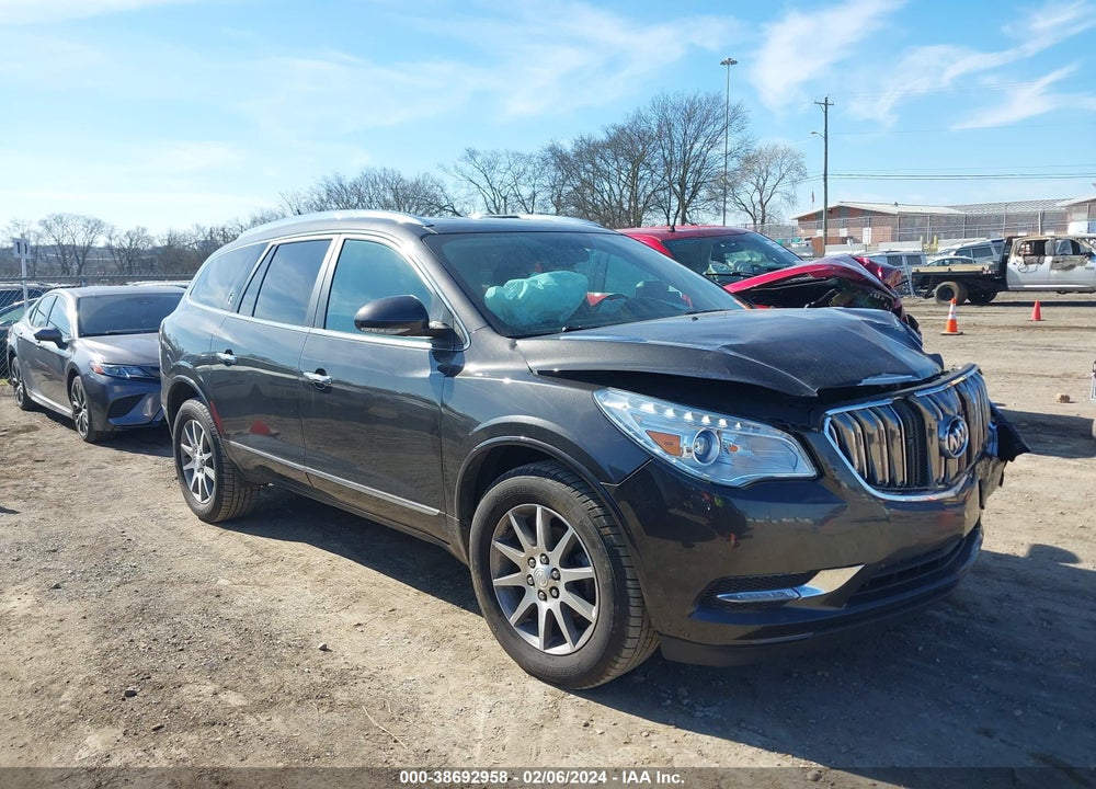 2017 BUICK ENCLAVE LEATHER VIN: 5GAKRBKD7HJ317324