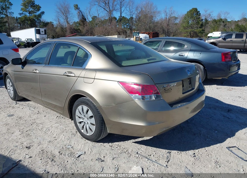 2008 HONDA ACCORD 2.4 LX VIN: 1HGCP26318A015135