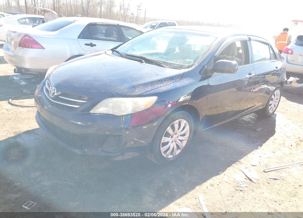 2013 TOYOTA COROLLA LE VIN: 2T1BU4EE5DC971483