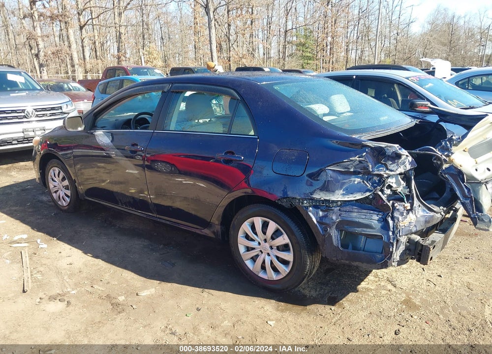 2013 TOYOTA COROLLA LE VIN: 2T1BU4EE5DC971483