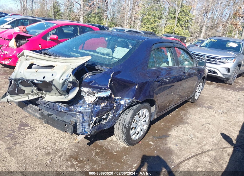 2013 TOYOTA COROLLA LE VIN: 2T1BU4EE5DC971483