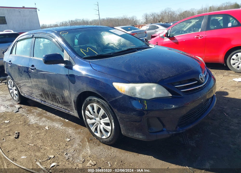 2013 TOYOTA COROLLA LE VIN: 2T1BU4EE5DC971483