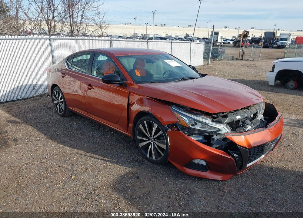 2020 NISSAN ALTIMA SR FWD VIN: 1N4BL4CV0LN309902
