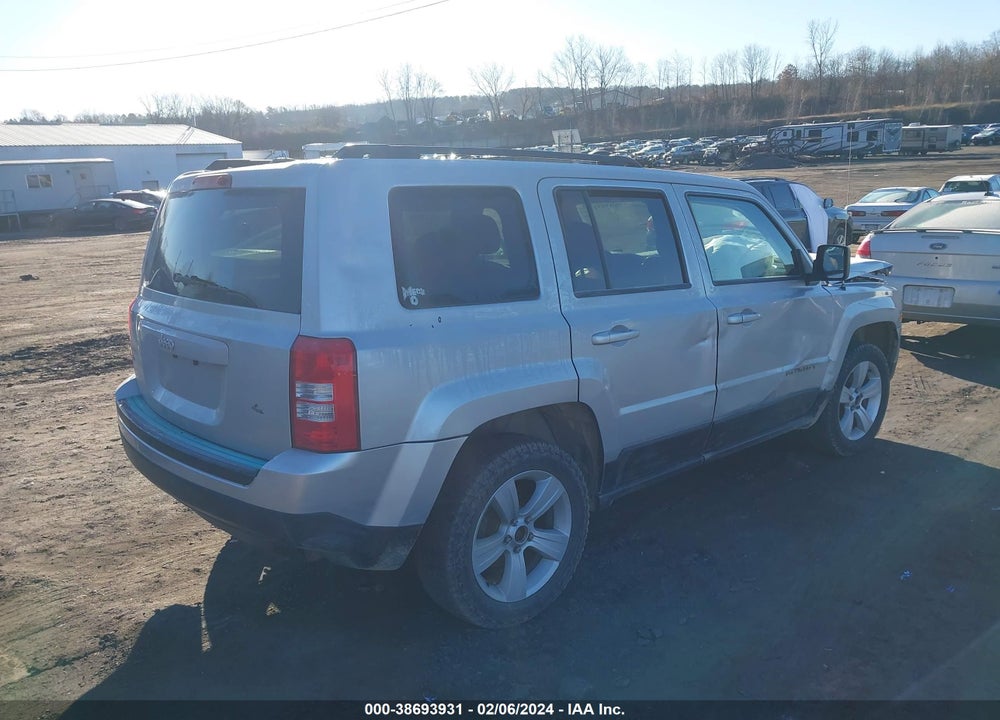 2013 JEEP PATRIOT LATITUDE VIN: 1C4NJRFB6DD234366
