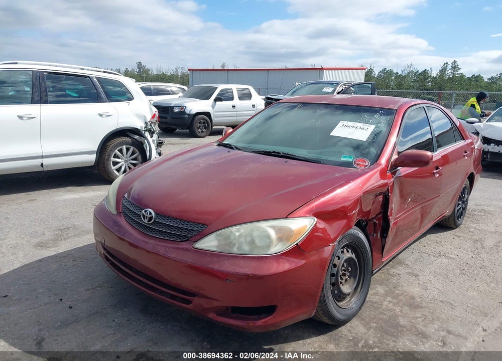 2003 TOYOTA CAMRY LE VIN: JTDBE32K430217839