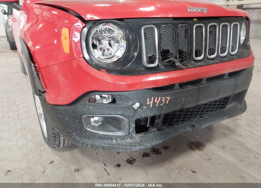 2016 JEEP RENEGADE LATITUDE VIN: ZACCJBBT8GPC80770
