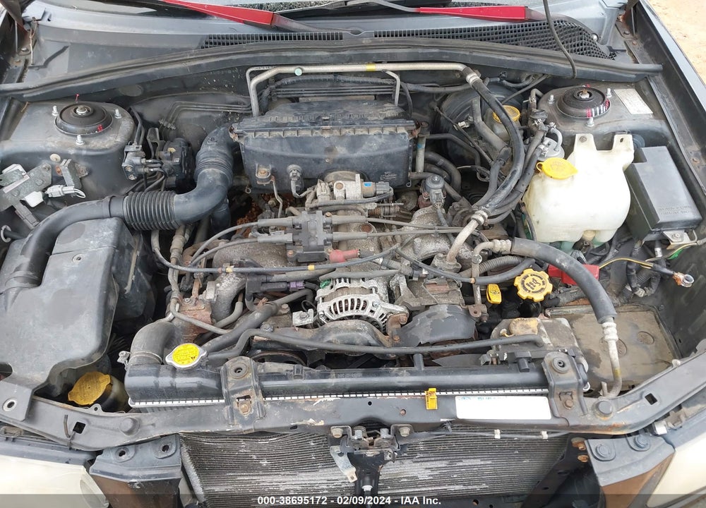 2004 SUBARU FORESTER 2.5XS VIN: JF1SG65624H707649
