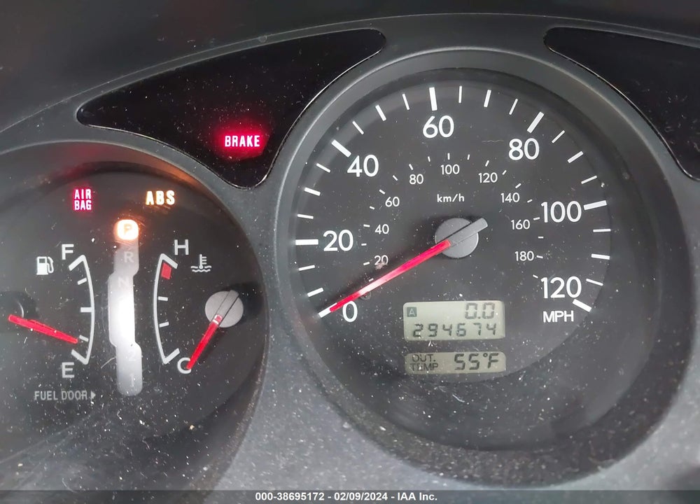 2004 SUBARU FORESTER 2.5XS VIN: JF1SG65624H707649