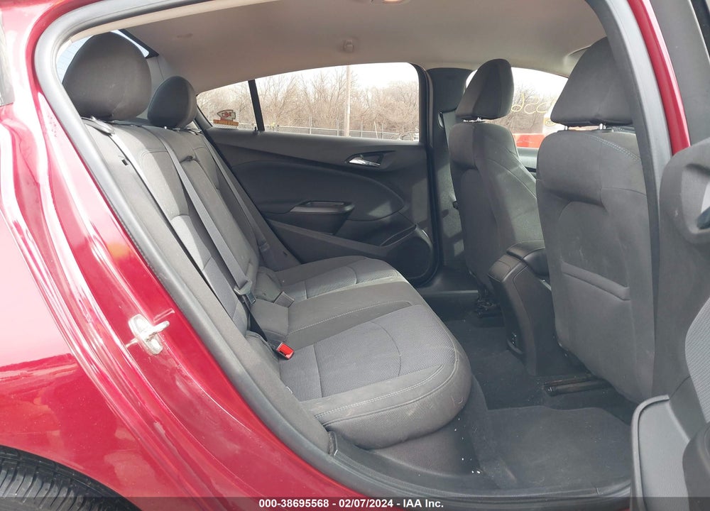 2018 CHEVROLET CRUZE LT AUTO VIN: 1G1BE5SMXJ7160332