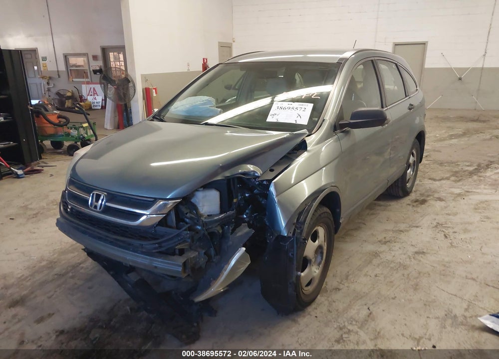 2011 HONDA CR-V LX VIN: 5J6RE4H37BL042241