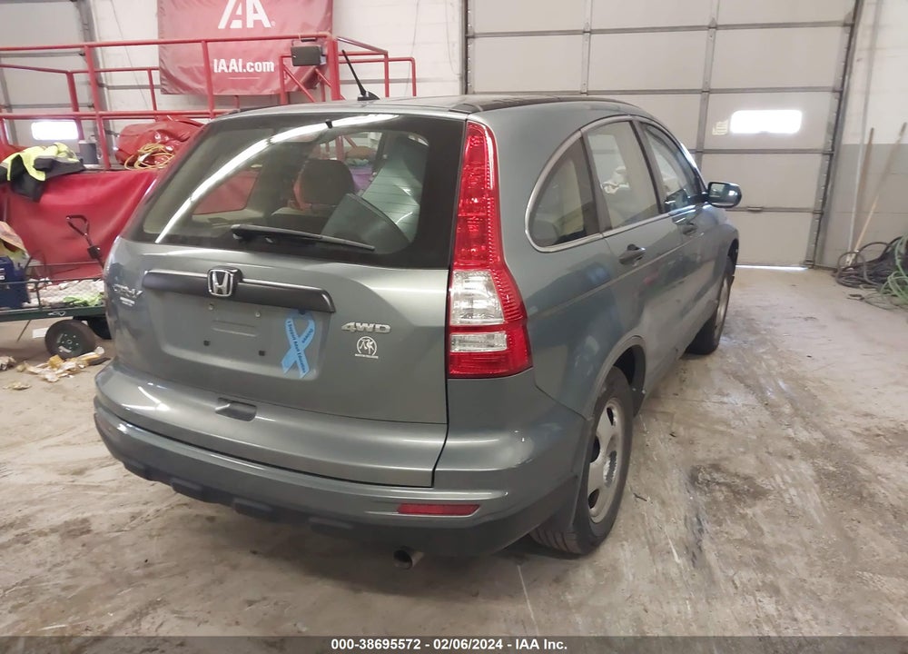 2011 HONDA CR-V LX VIN: 5J6RE4H37BL042241