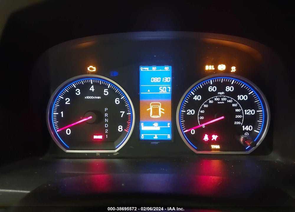 2011 HONDA CR-V LX VIN: 5J6RE4H37BL042241
