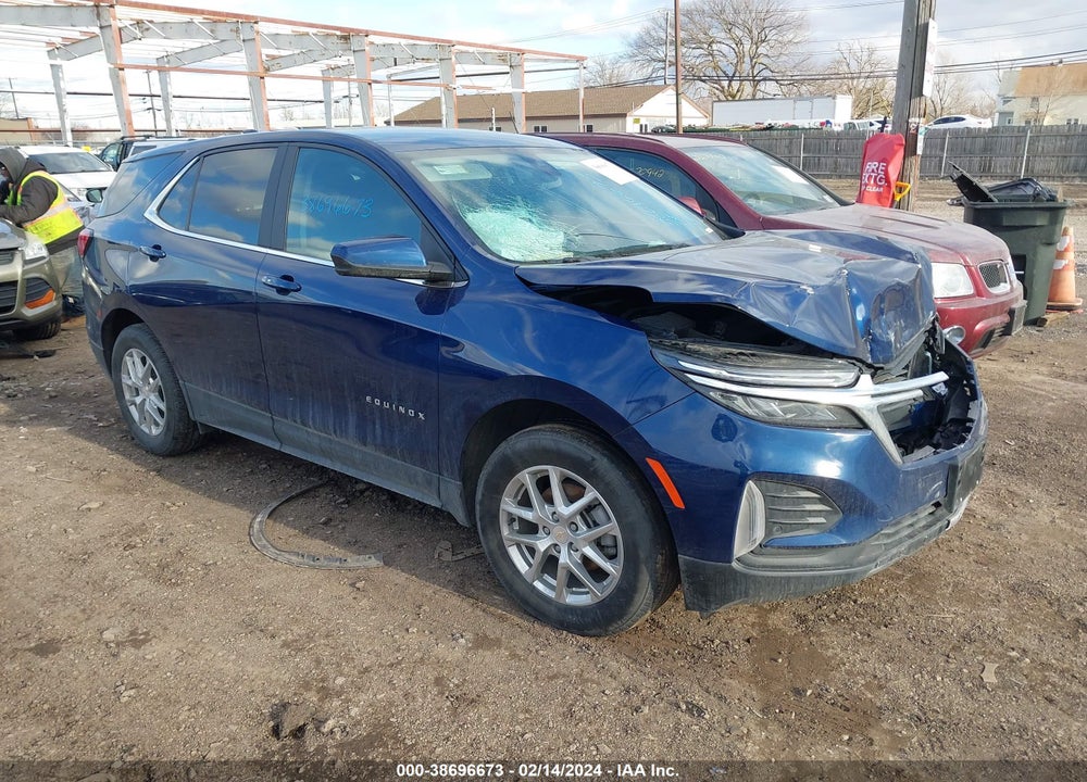 2022 CHEVROLET EQUINOX AWD LT VIN: 3GNAXUEV4NL231996