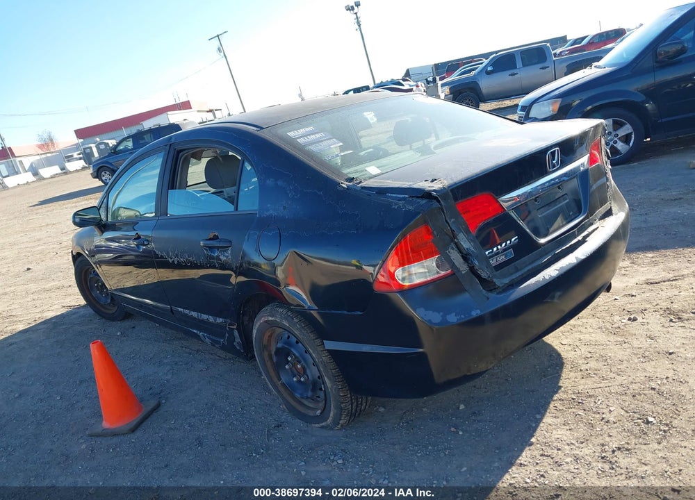 2009 HONDA CIVIC LX VIN: 19XFA16519E005776